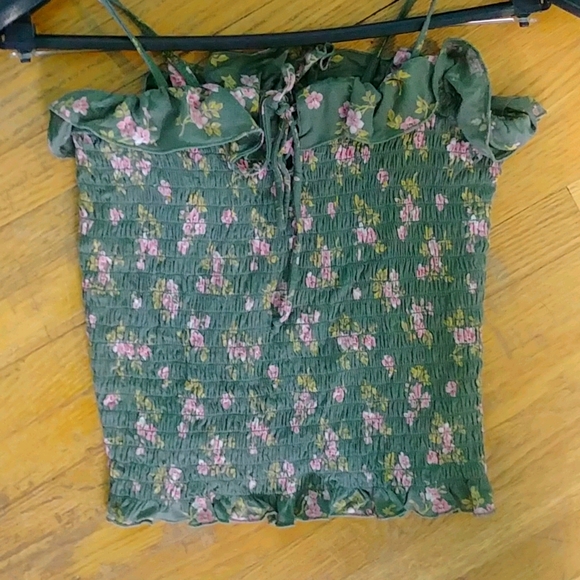 Floral crop top - Picture 2 of 2